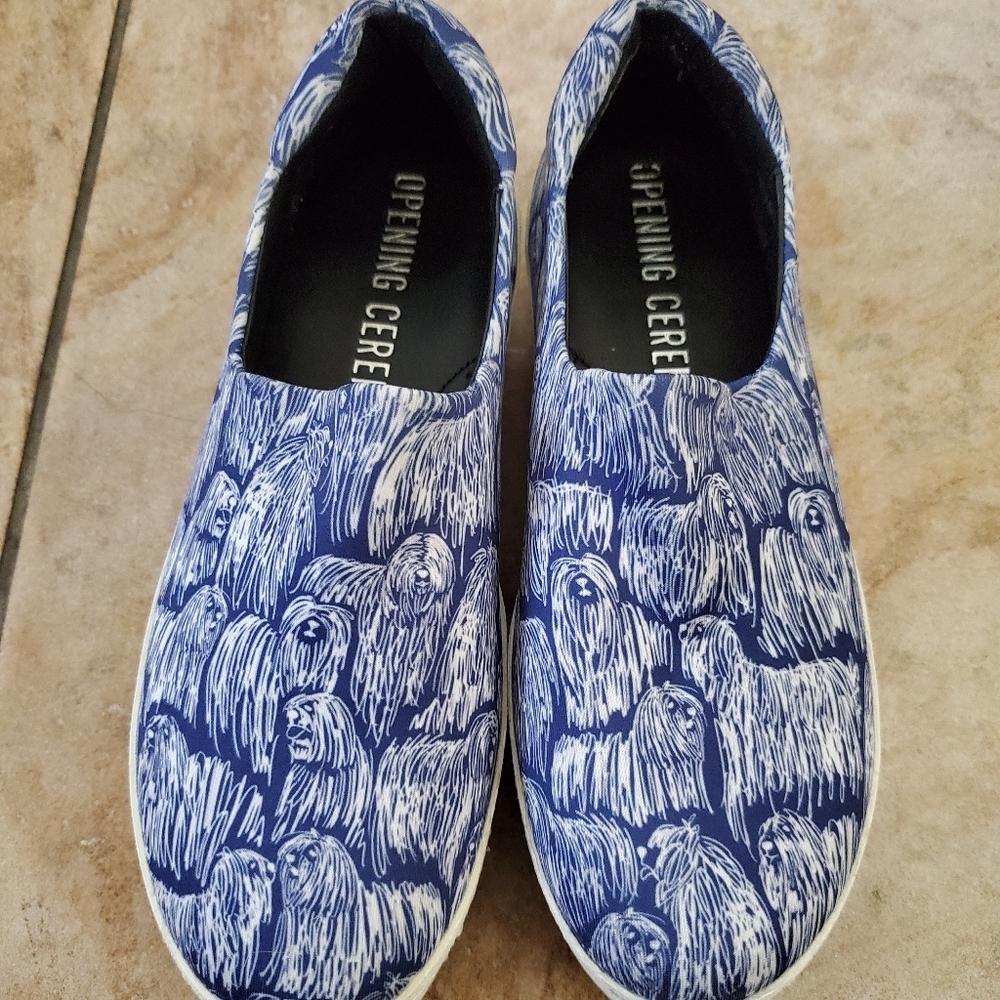 Opening Ceremony Komondor Print Slip On Size 6